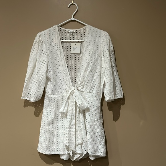 Public desire  puff sleeve play suit size 8 - Picture 2 of 8